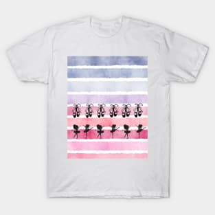 Ballerina stripe T-Shirt